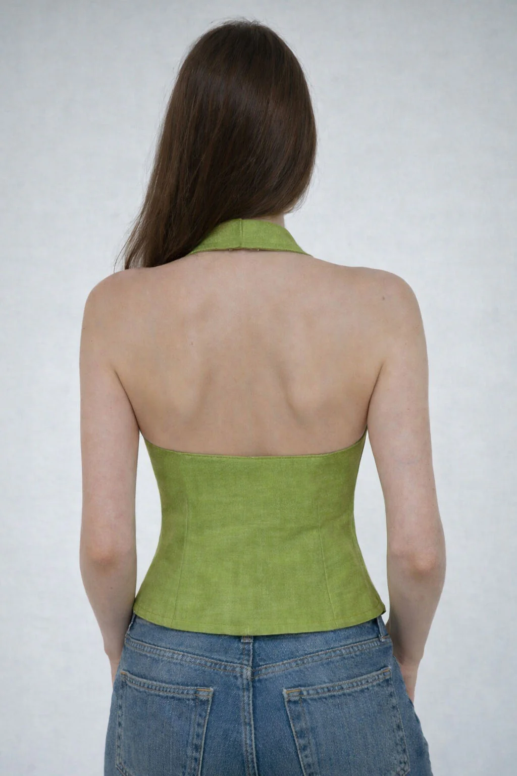 Zip Fit Halter Top - Image 9